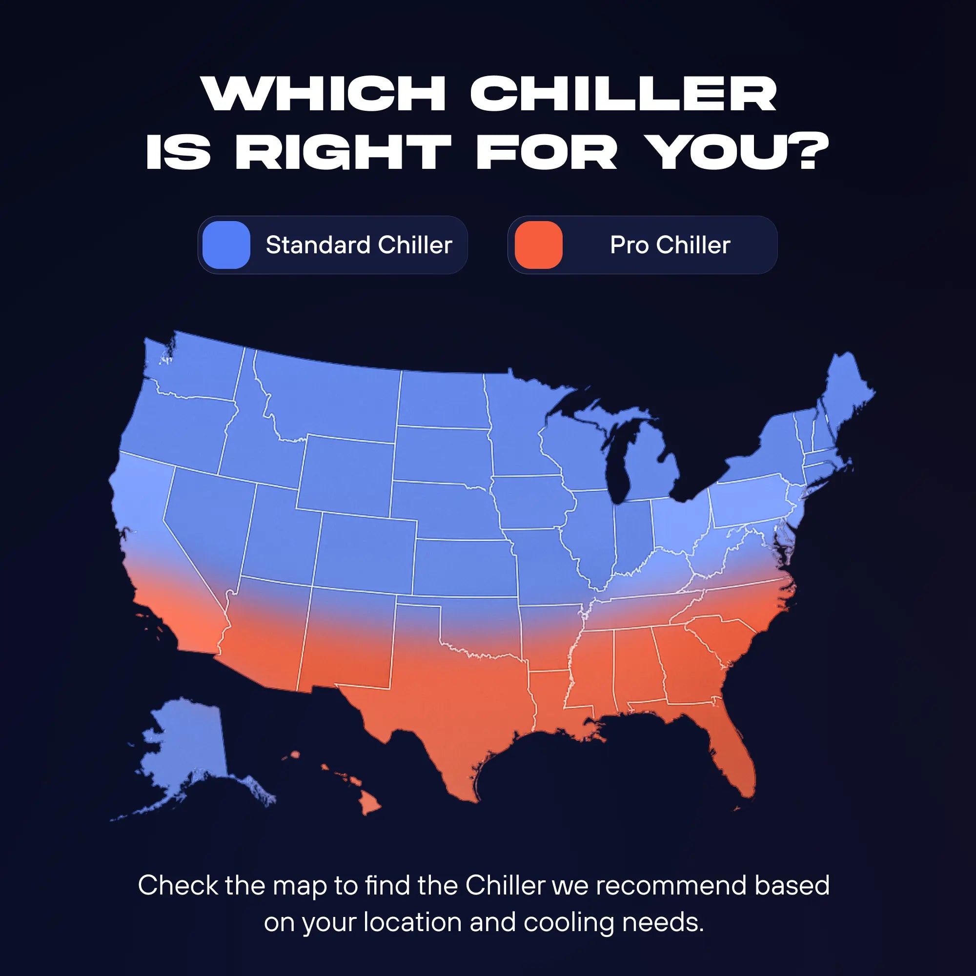 chiller map of US